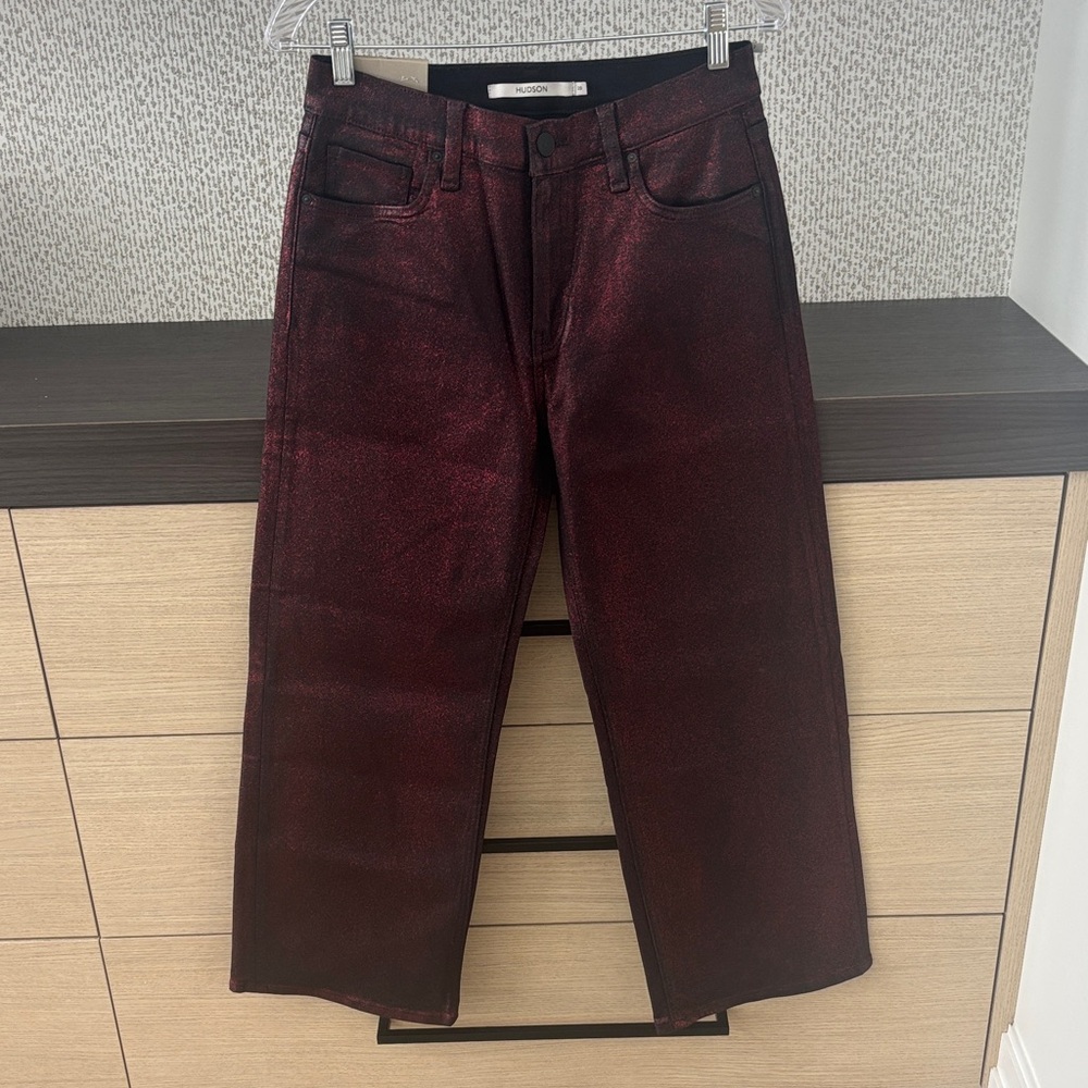 Hudson Rosie High Rise wide Leg Ankle